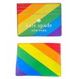 Kate Spade Rainbow Small Slim Card Holder